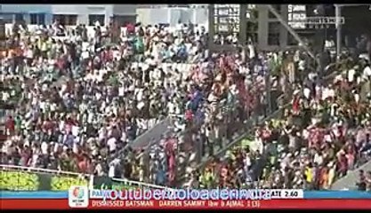 Saeed Ajmal At its Best Wanna See Doctor of Spin In action again ...