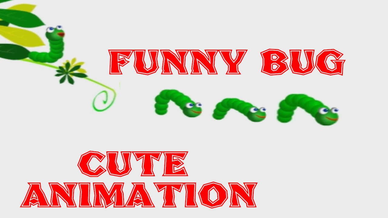 Bug 2D Cartoon Animation - Graphics Art