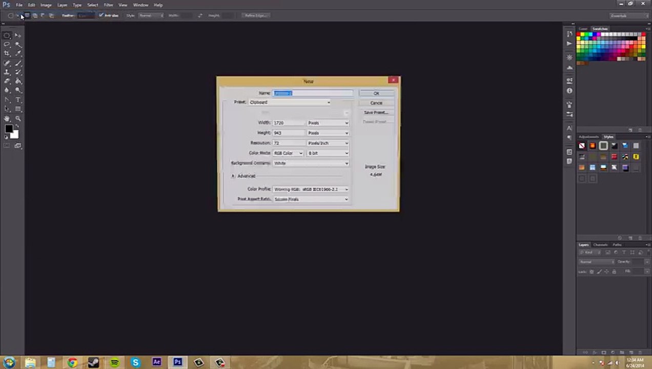---Photoshop CS6 Tutorial - 28 - How to Create Your Own Presets