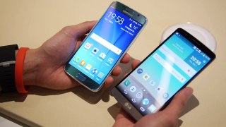 Samsung Galaxy S6 versus LG G3- First look - HD