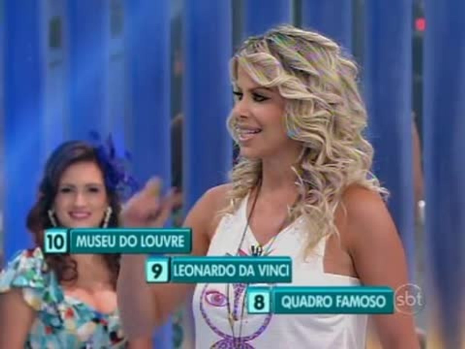 Jogo das 3 Pistas com David Brazil e Karina Bacchi
