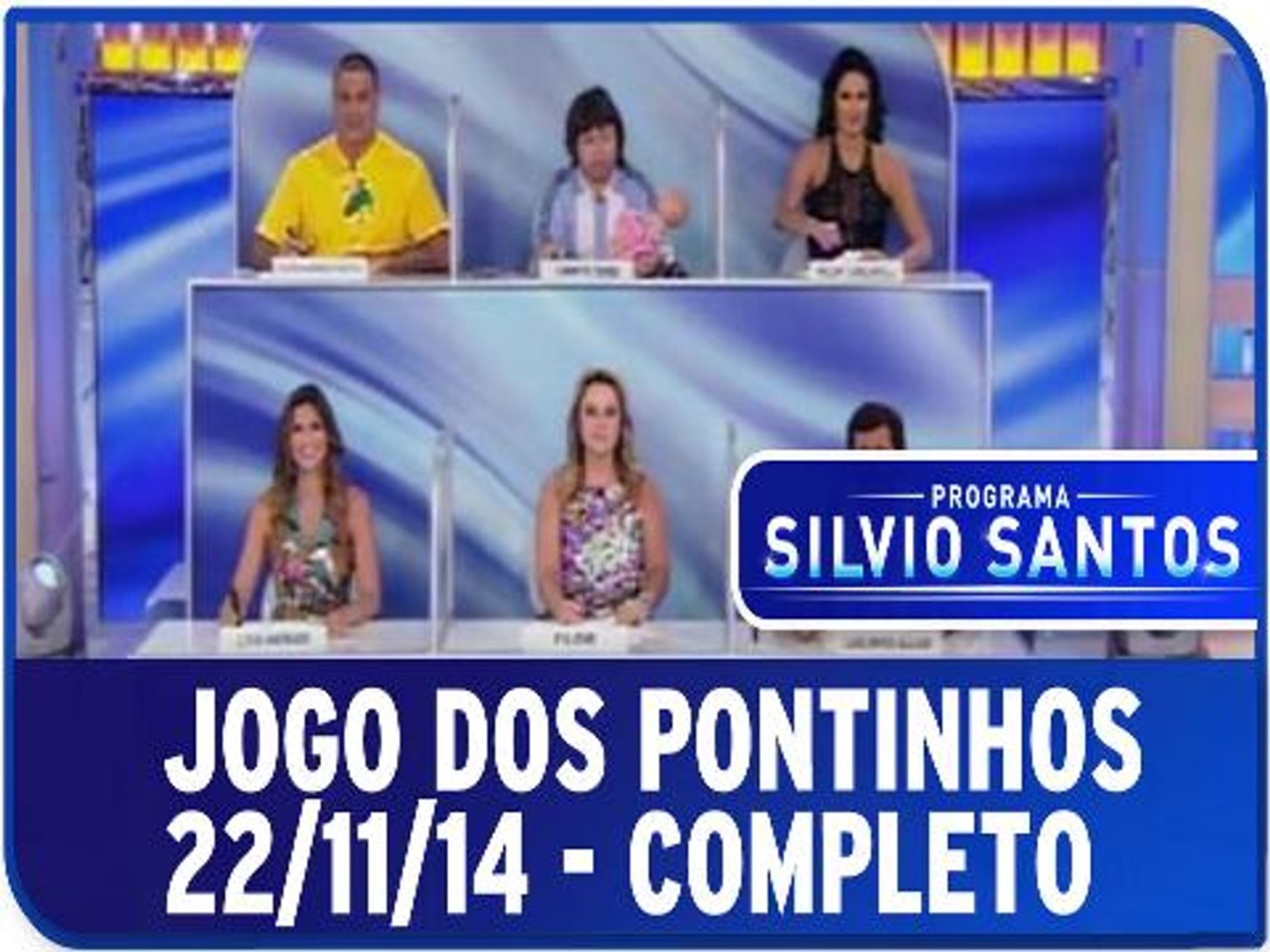 Programa Silvio Santos - O Jogo dos Pontinhos deste último