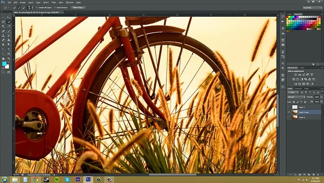 -Photoshop CS6 Tutorial - 34 - Quick Selection Tool