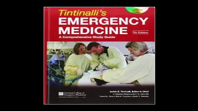 Tintinalli's Emergency Medicine A Comprehensive Study Guide, Seventh Edition (Book and DVD)