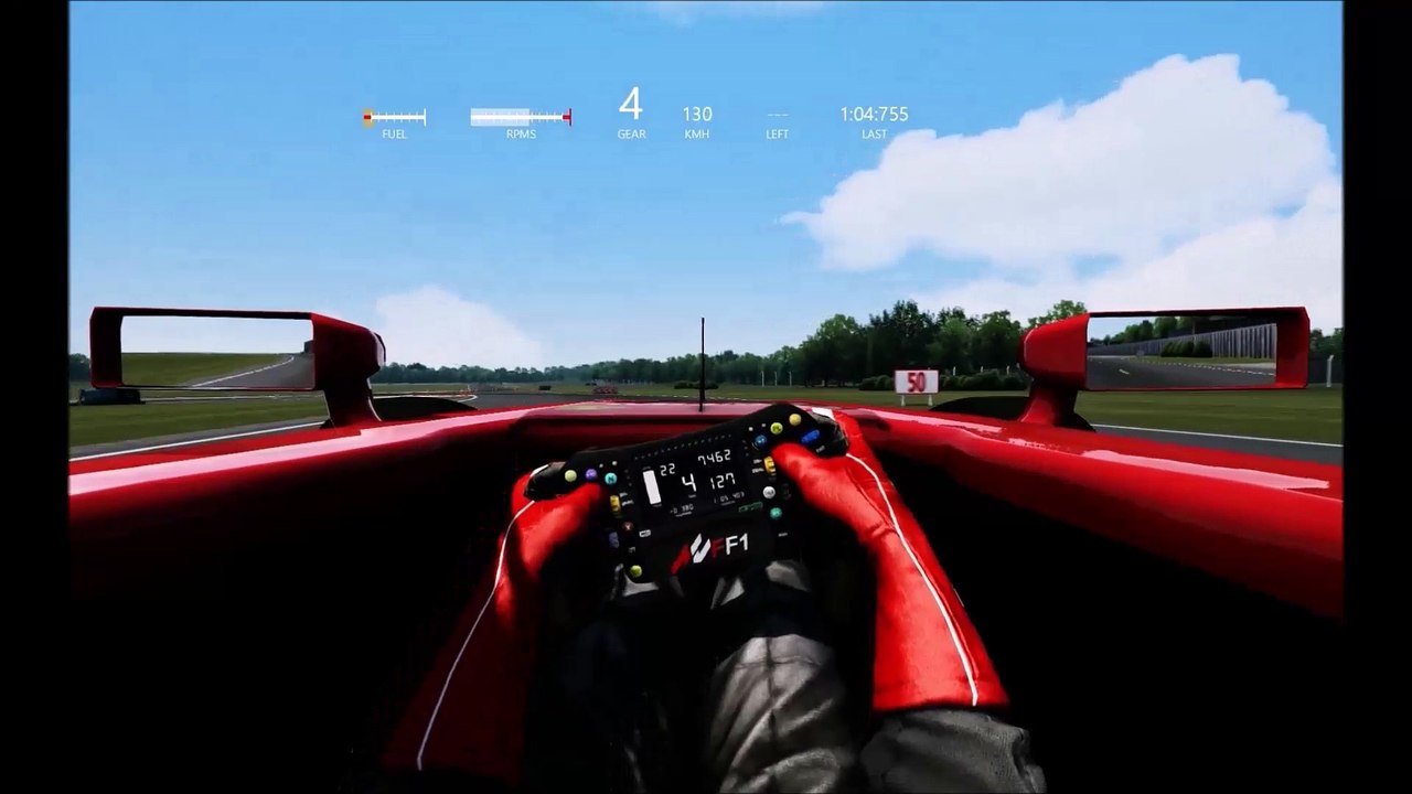 FF1 2015 (Ferrari SF15T Livery), Top Gear Test Track, Onboard, Assetto Corsa