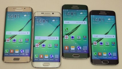 Samsung Galaxy S6 Edge - alle Farben  |all colours