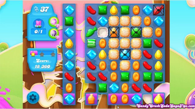 Candy Crush Soda Saga Level 72 Walkthrough with Commenteray