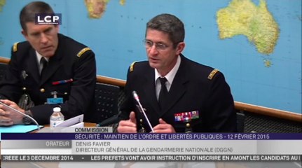 TRAVAUX ASSEMBLEE 14E LEGISLATURE : Audition de Denis Favier par la commission d’enquête sur le maintien de l’ordre républicain.