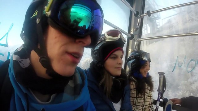 Cauterets ski friends trip cool