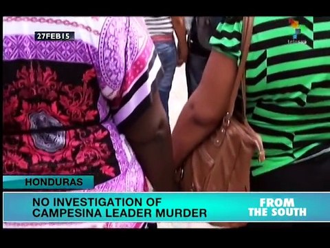 Honduran social organizations demand justice for Margarita Murillo