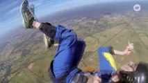 Watch A Skydiver Having A Seizure Get Rescued Mid-Fall