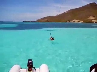 Kitesurfing: C'est fun quand tout se passe bien