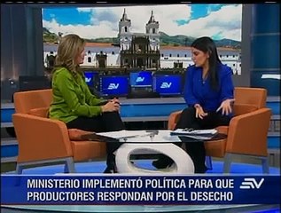 Lorena Tapia habla sobre política pública de reciclaje