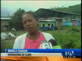 20 viviendas afectadas por desbordamiento del río Cube