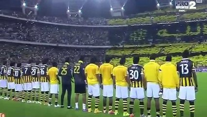 MUHAMMAD SAWW - Football fans chant praises of MUHAMMAD SAWW