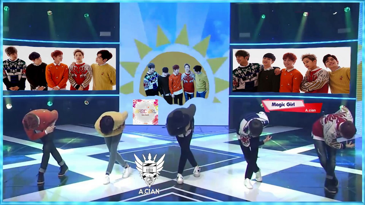 A.cian - Magic Girl Live MV k-pop [german Sub]