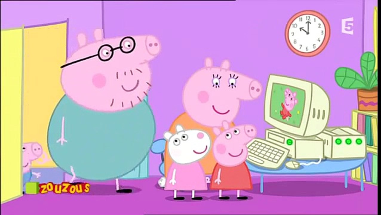 Peppa pig (cochon) Francais: Dans l'ancien temps
