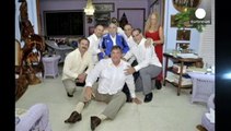 Fidel Castro se reúne con los cinco espías presos durante años en EEUU