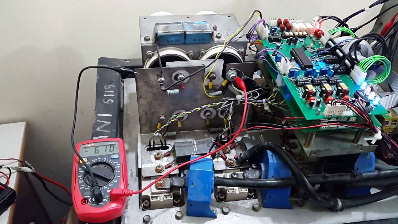 3-Phase 90KW V/F Variable Frequency Drive (VFD) for Locomotive