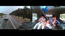 Crazy Russian Drivers Car Crash Compilation 2013 #10