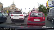 Fight among Russian drivers road rage 2013