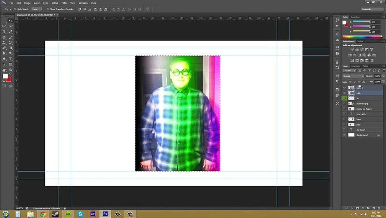 ---Photoshop CS6 Tutorial - 58 - Blending Modes Part 3