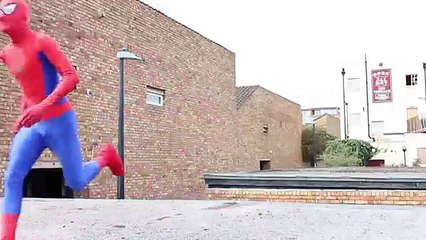 Amazing Spider-Man Fights Crime _ Parkour_ Flips & Kicks