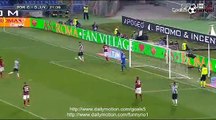 AS Roma 0 - 0 Juventus Half Time Highlights Serie A 2-3-2015