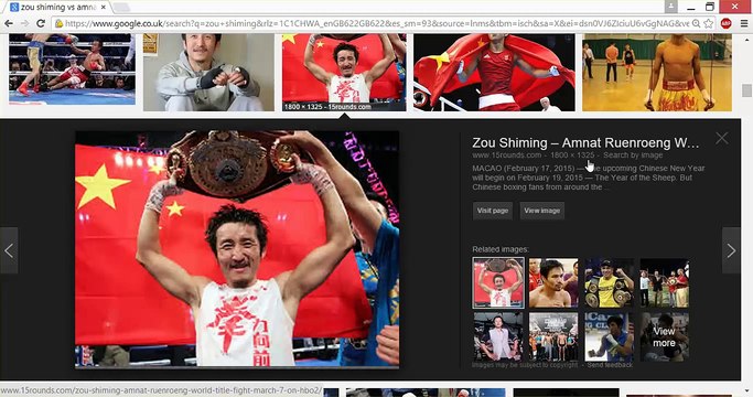 ZOU SHIMING VS AMNAT RUENROENG