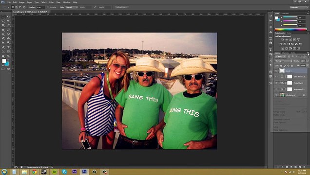 -Photoshop CS6 Tutorial - 72 - Composite Images from Adjustment