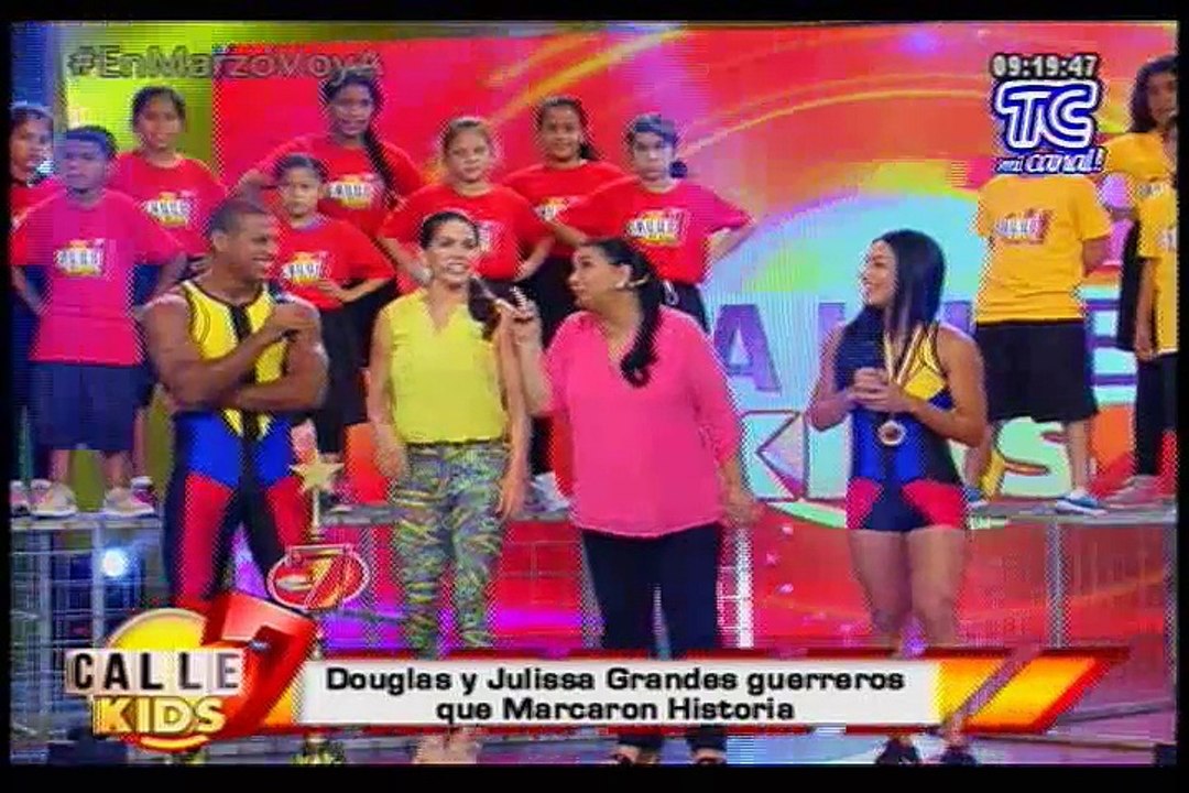 De Casa En Casa - Campeones de C7 motivan a los Calle 7 Kids