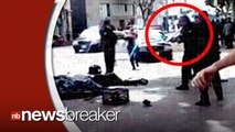 Shocking Footage of Three Los Angeles Police Officers Shooting a Homeless Man Dead.