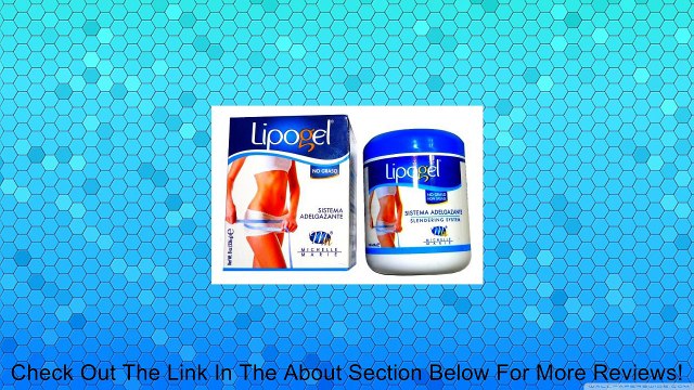 Lipogel Caffeine Slimming & Slendering System Cream 8 Oz. Review