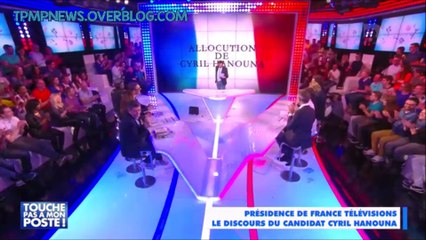 Cyril Hanouna candidat à la présidence de France TV !