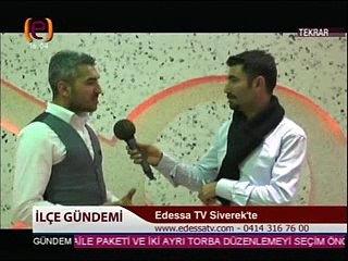 A.Vahap Bayram Siverek Sorunlarını Anlatıyor