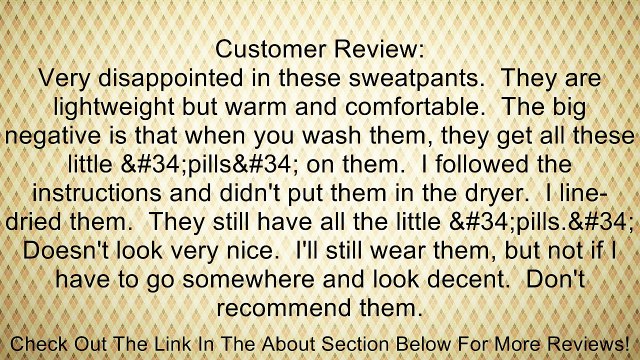 adidas Performance Men's Ultimate Fleece Pant Review