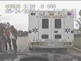 Awful Cop Stops An Ambulance