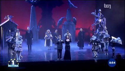 Margherita Basso incontra la famiglia Addams