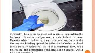 How to Remove Toilet Seat
