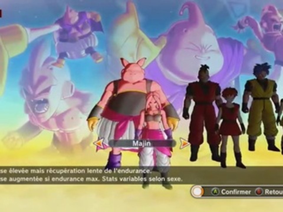 DRAGON BALL Z XENOVERS - FR - CREATION DE PERSONNAGE - LA MEUTE