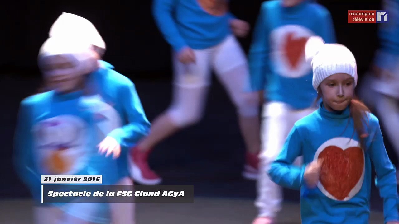 La caméra en balade - Spectacle annuel de gymnastique de Gland (3 mars 2015)