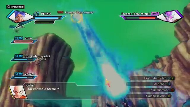 DRAGON BALL Z XENOVERS - FR - GAMEPLAY CONTRE FREEZER - LA MEUTE - YouTube