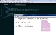 4. jQuery Id and class selectors