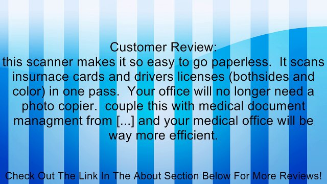 Fujitsu fi-6130Z Duplex Sheet-Fed Document Scanner (PA03630-B055) Review