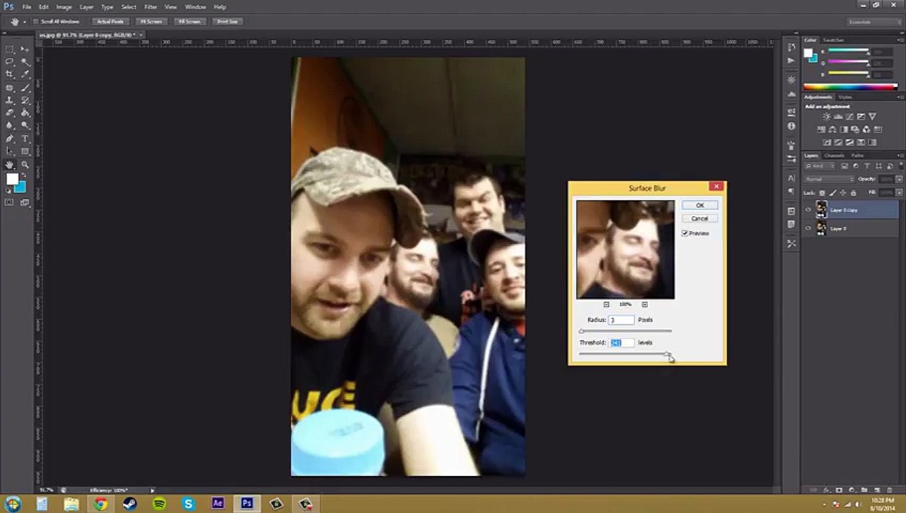 ---Photoshop CS6 Tutorial - 79 - Box Surface and Shape Blurs