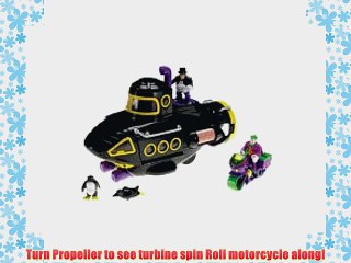 Imaginext DC Super Friends Exclusive Villain Vehicle Gift Set Black Penguin Sub