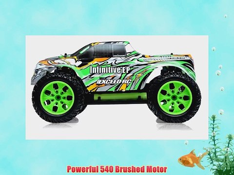 1/10 2.4Ghz Exceed RC Electric Infinitive EP RTR Off Road Truck (Stripe Green)