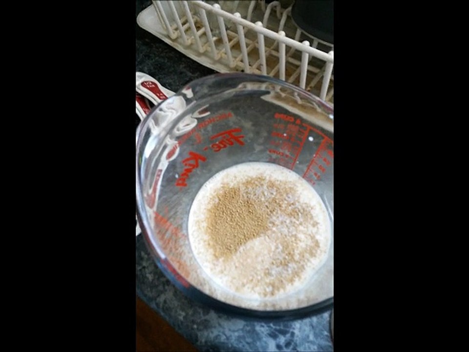 Scottish Cook Making basic Jelly Doughnut