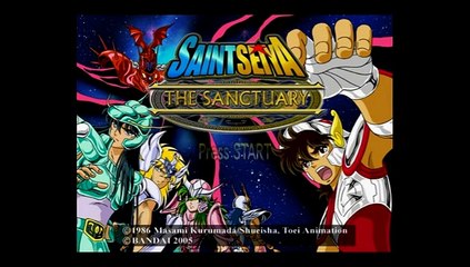LET'S PLAY SAINT SEIYA THE SANCTUARY GAMEPLAY ON PS2 EUROPE & JAPAN ONLY RELEASE