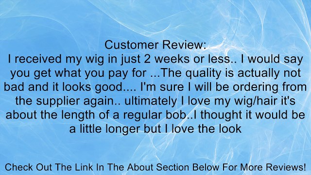 Lady Short Black Straight Full Head Wig Party Cosplay Women's Hair Wig Wigs Daily Wear Christmas Gift Review